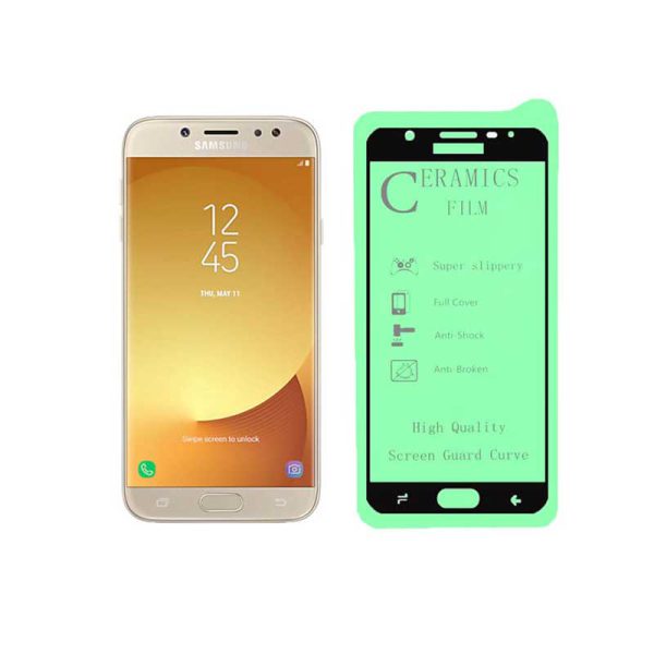 Transparent ceramic screen protector Galaxy J730