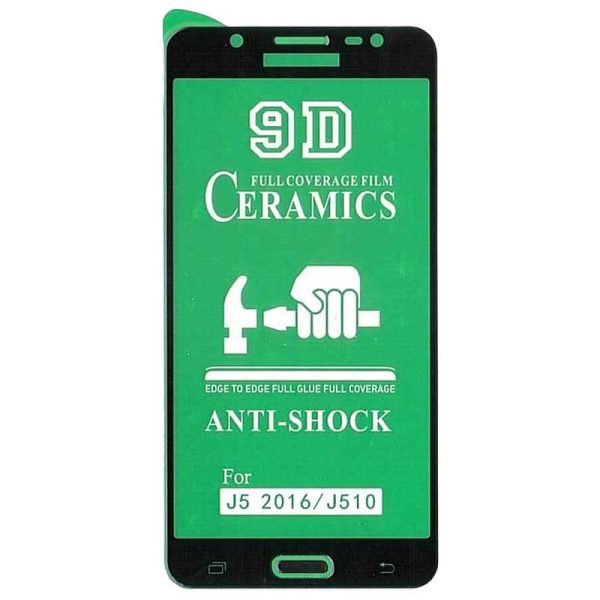 Transparent ceramic screen protector glass for Galaxy J5 2016